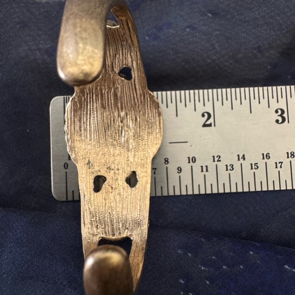 Southwestern Turquoise Style Wide Cuff Bracelet Boho Statement - Picture 15 of 16